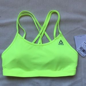 NWT Reebok Strappy Sports Bra